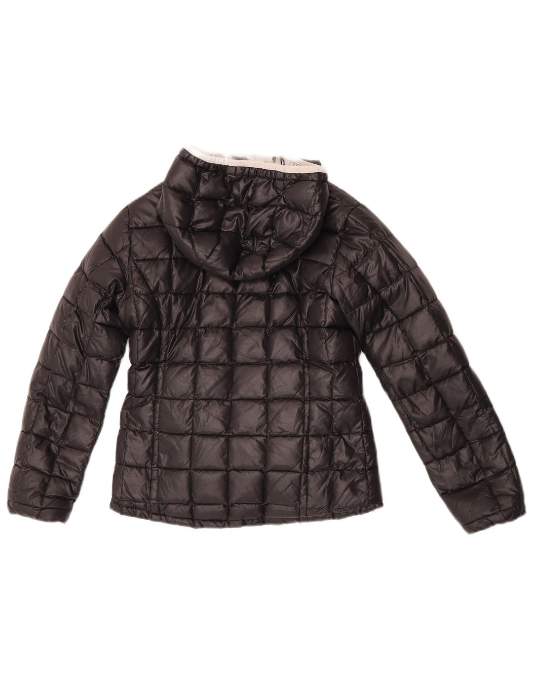 K-Way Mädchen Reversible Wattierte Jacke 9–10 Jahre Silber Polyester