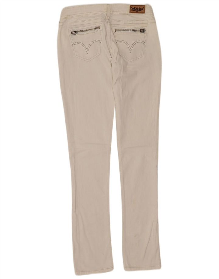 Levi's Damen Slim Jeans W29 L34 Weiße Baumwolle