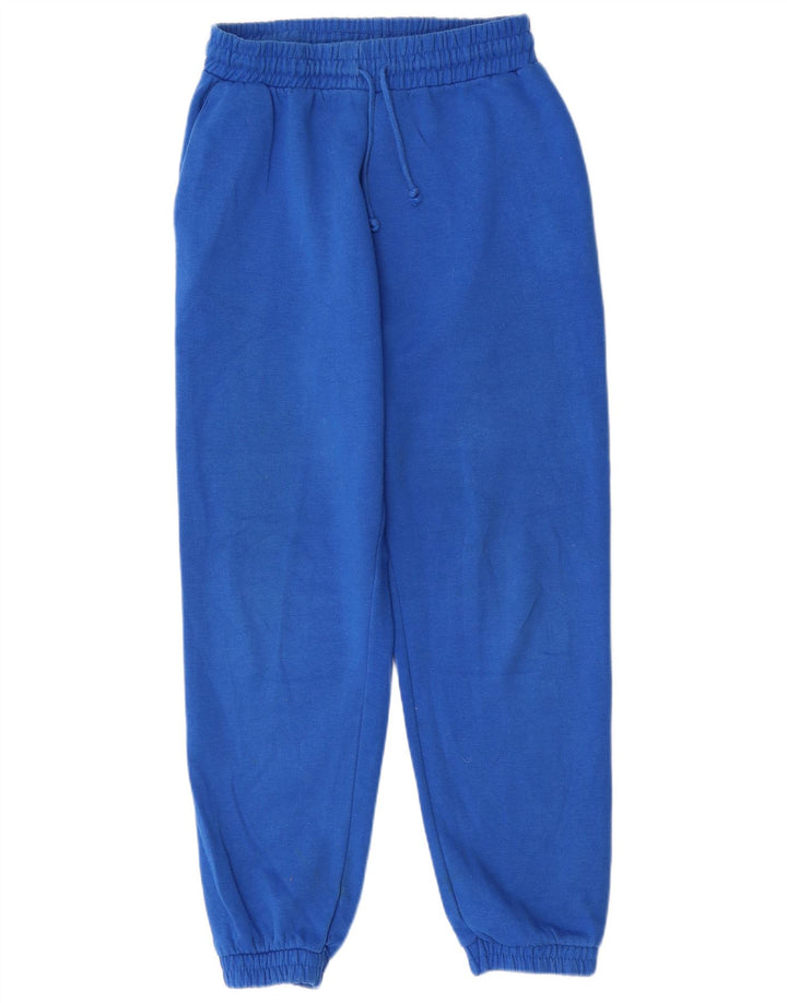 Zara Damen-Trainingshose, Jogginghose, Größe 44, Größe L, Blau, Polyester