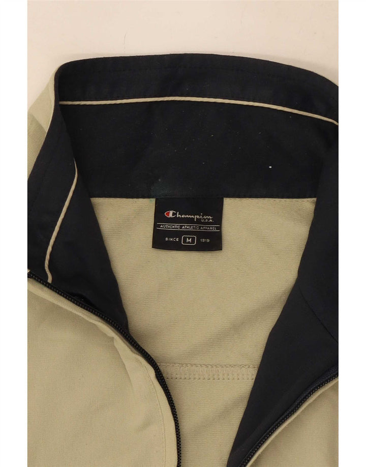 Champion Herren-Trainingsanzugoberteil mit lockerer Passform, Mittelbeige