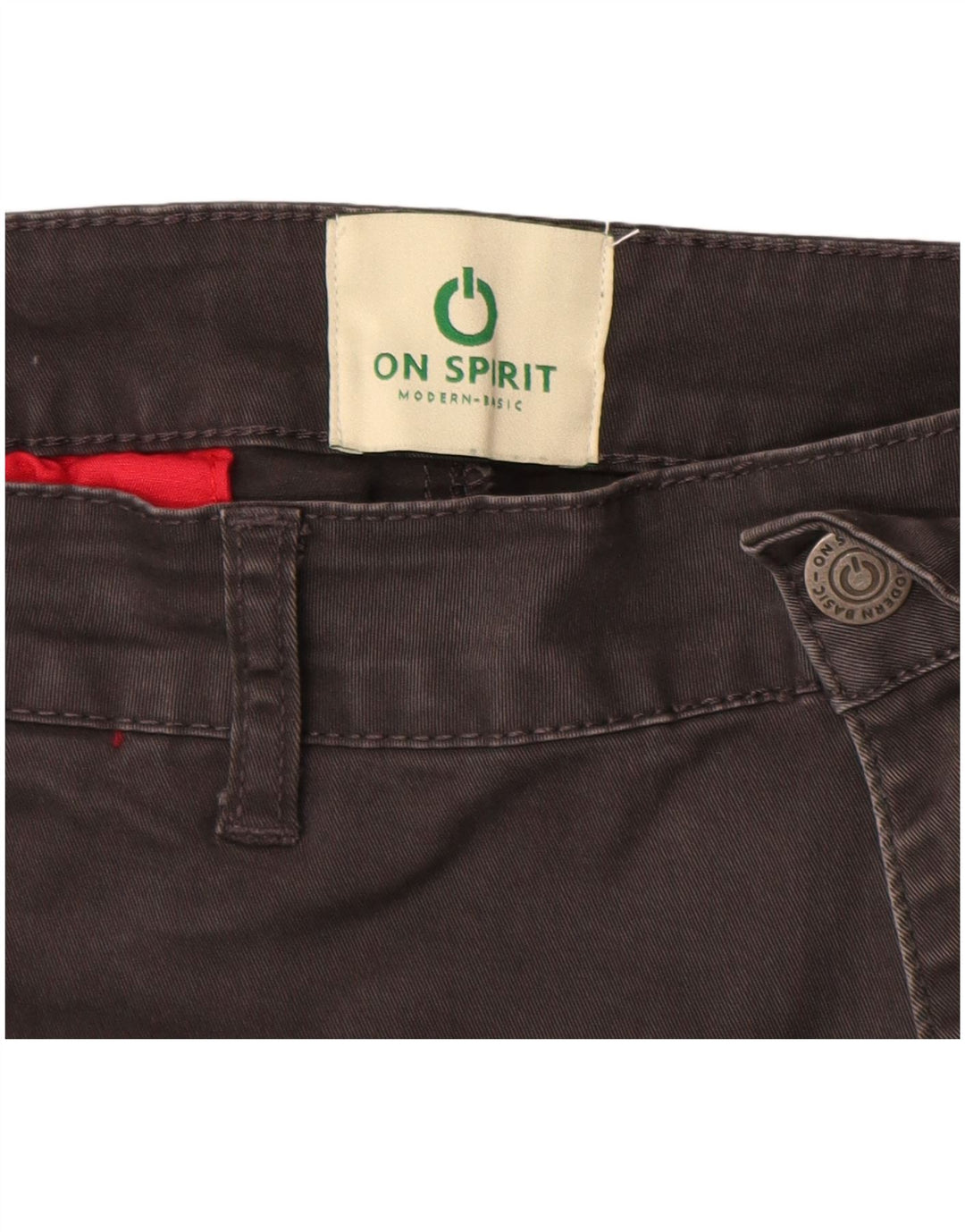 ON SPIRIT Herren Slim Cargohose W34 L31 Grau