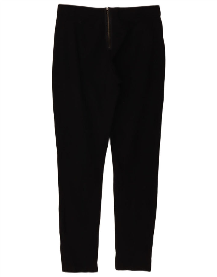 J. Crew Damen Pixie Mid Rise Freizeithose US 10 Large W28 L27 Schwarz