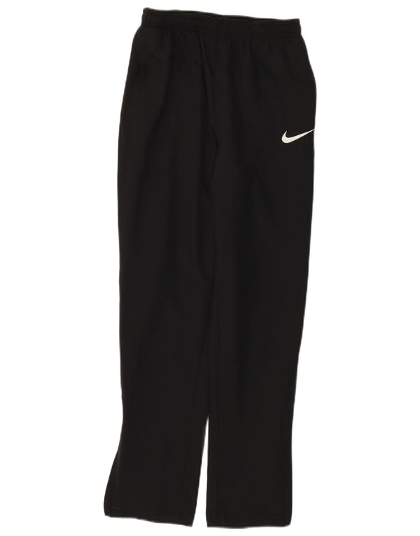 Nike Dri-Fit-Windbreaker-Hose für Jungen, 12–13 Jahre, Größe L, schwarzes Polyester