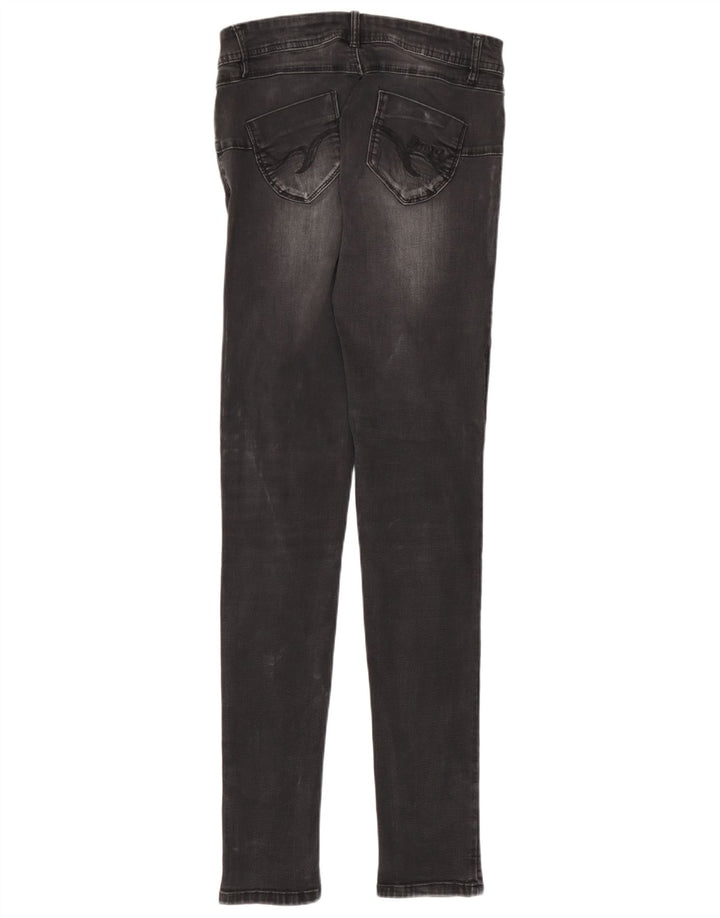 Desigual Damen Skinny Jeans W28 L32 Grau