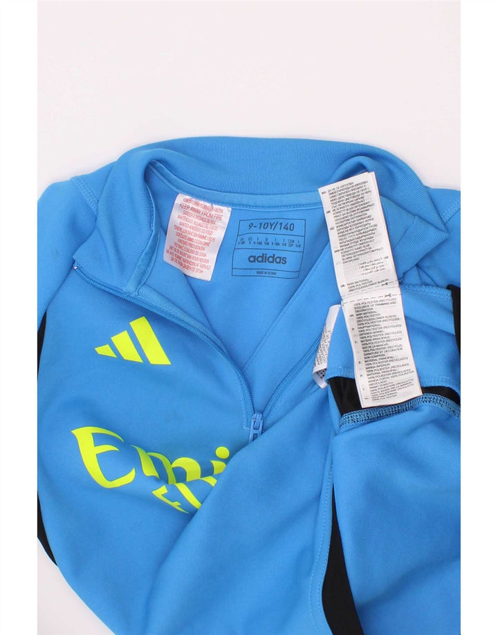 Adidas Jungen Arsenal Graphic Pullover Trainingsanzug Top 9–10 Jahre Blau