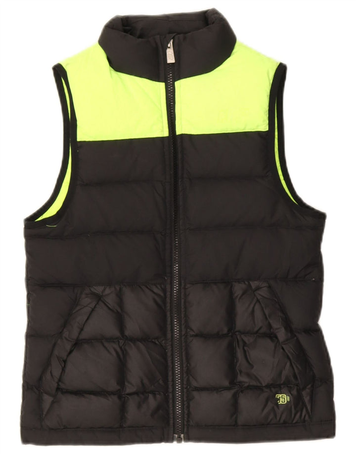 Nike Wattierte Weste für Jungen, 8–9 Jahre, Größe S, Schwarz, Colourblock-Polyester