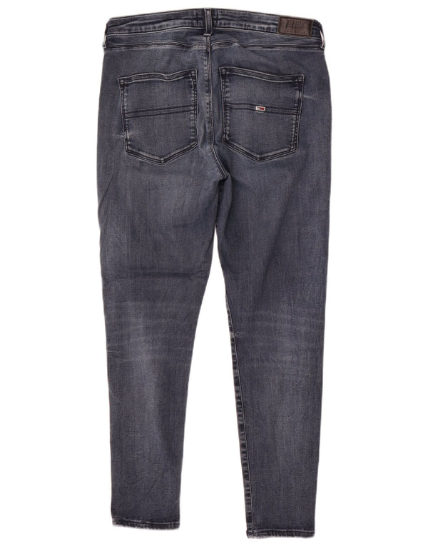 Tommy Hilfiger Damen High Rise Super Skinny Jeans W31 L26 Blaue Baumwolle