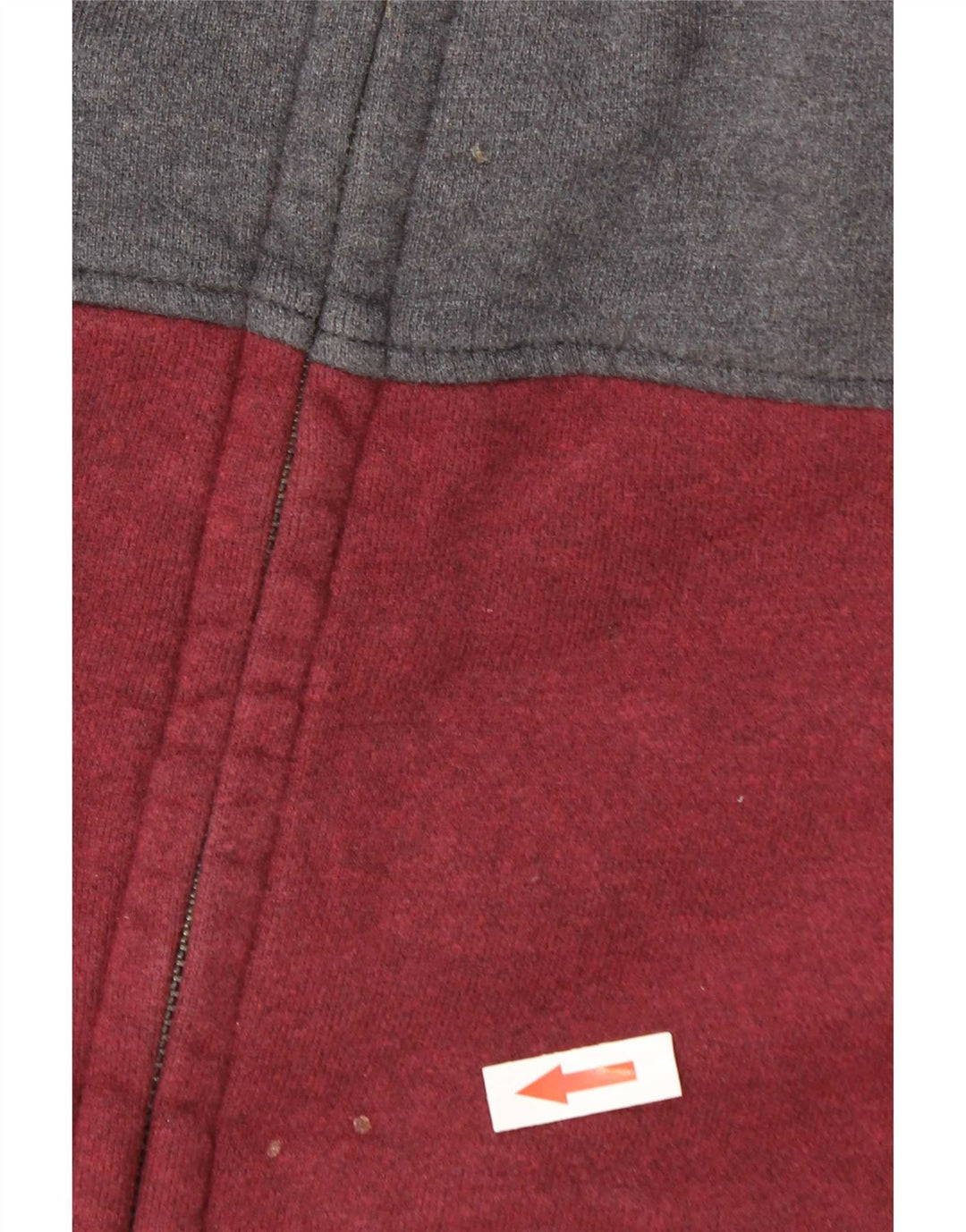 Fat Face Herren-Kapuzenpullover mit Reißverschluss, mittelgroß, mehrfarbig, Colourblock-Baumwolle