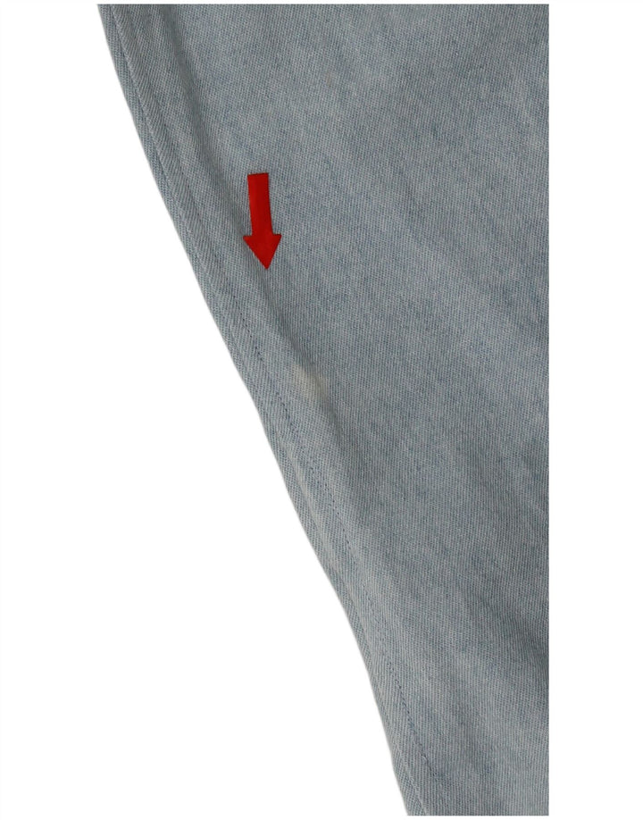 Tommy Hilfiger Herren-Jeanshemd mit normaler Passform, mittelblaue Baumwolle