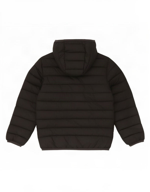 Berghaus Wattierte Jacke mit Kapuze für Jungen, 6–7 Jahre, schwarzes Polyester