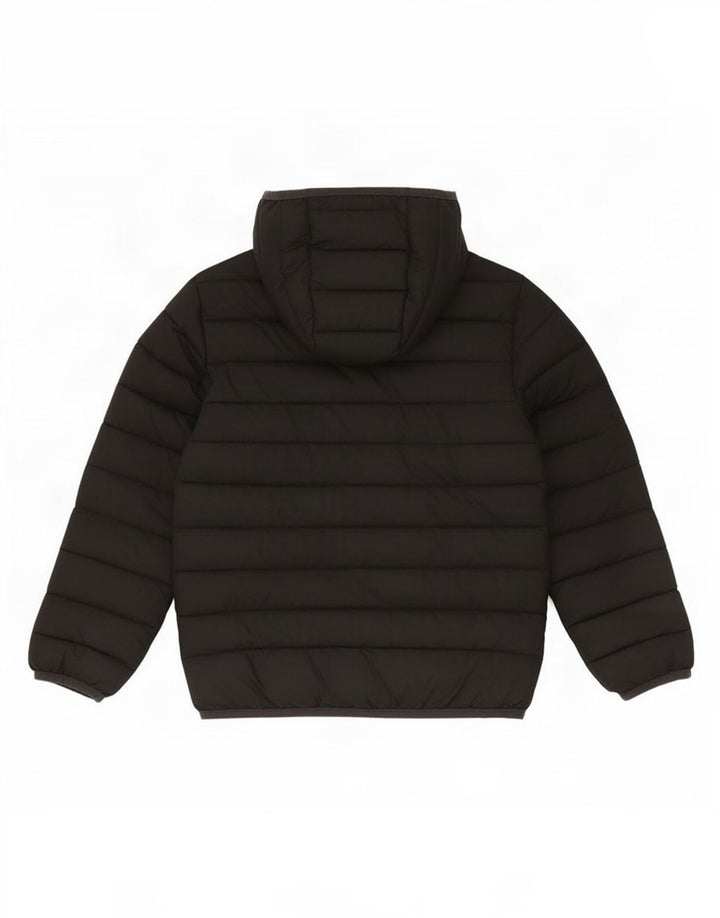 Berghaus Wattierte Jacke mit Kapuze für Jungen, 6–7 Jahre, schwarzes Polyester