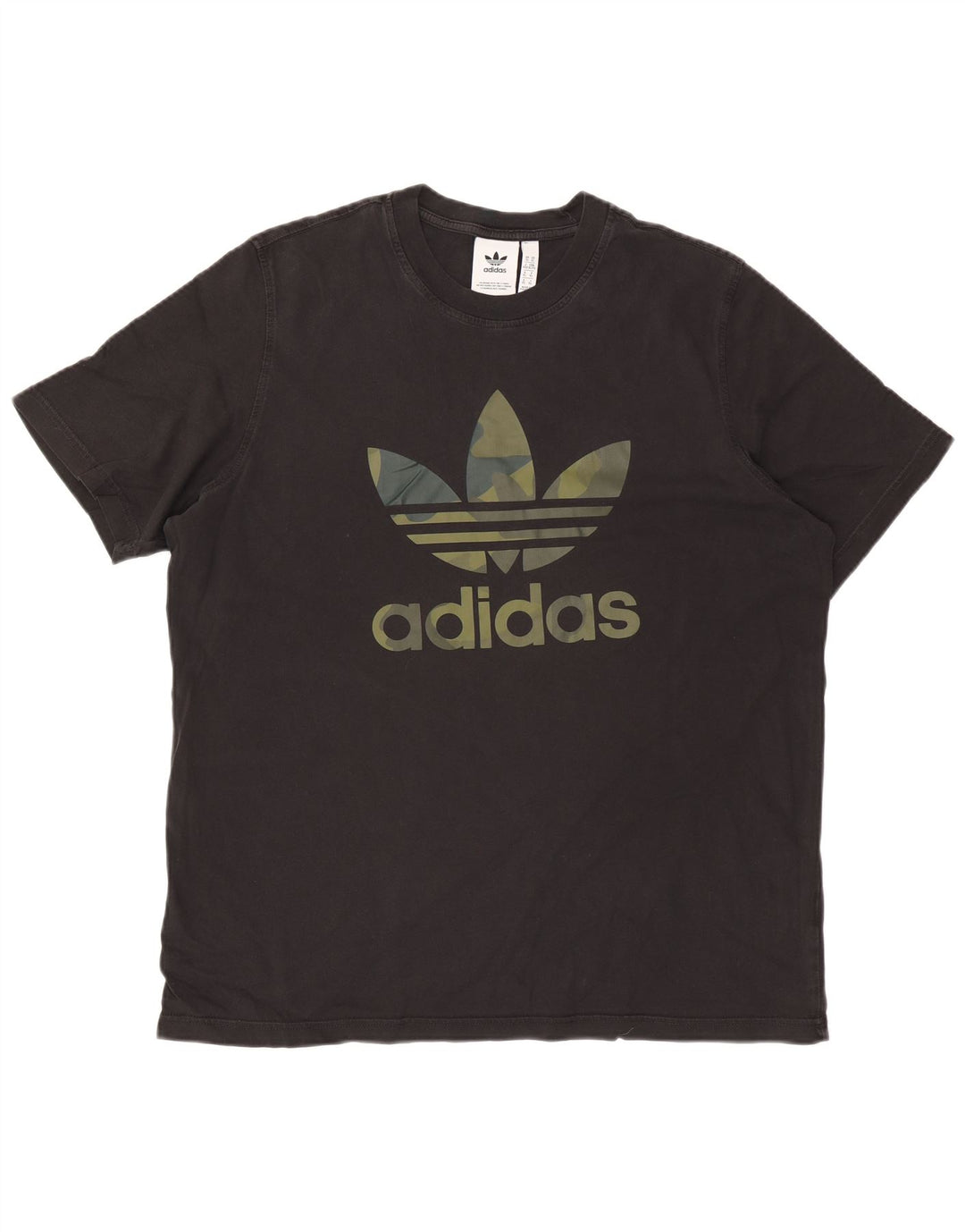 Adidas Herren Grafik T-Shirt Top XL Schwarz