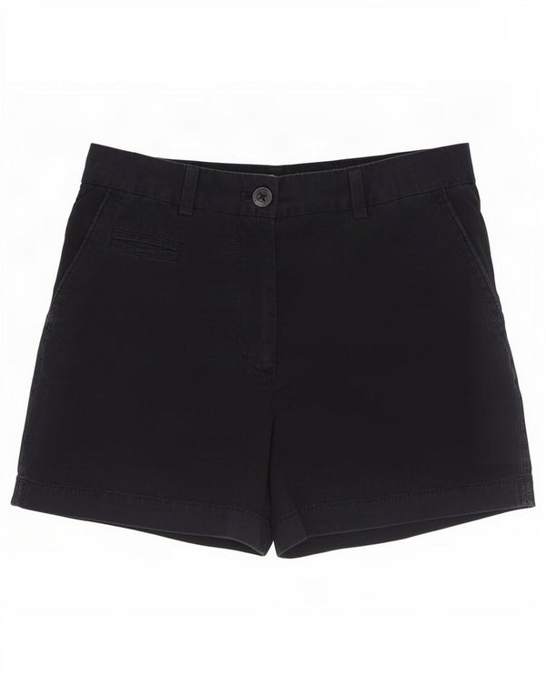 Marks & Spencer Damen Chinoshorts UK 8 Small W27 Marineblaue Baumwolle