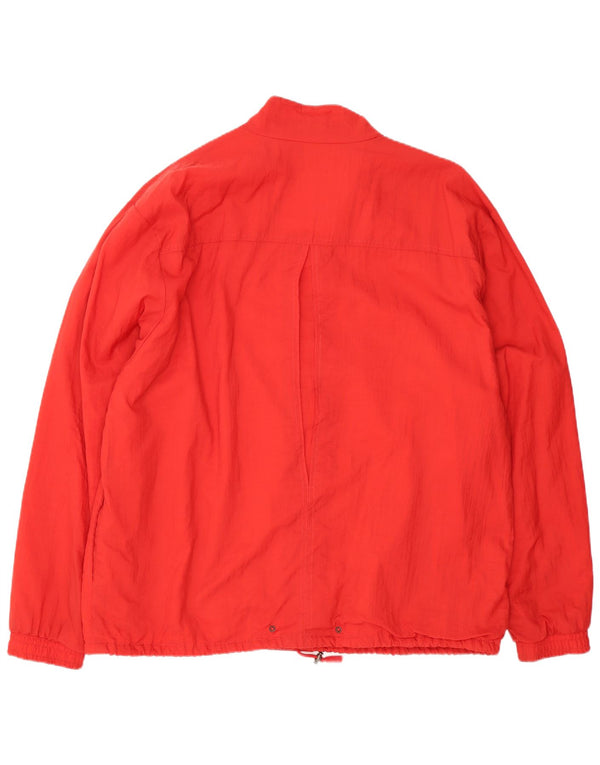 Sympatex Herren Loose Fit Bomberjacke UK 42 XL Rot Polyamid