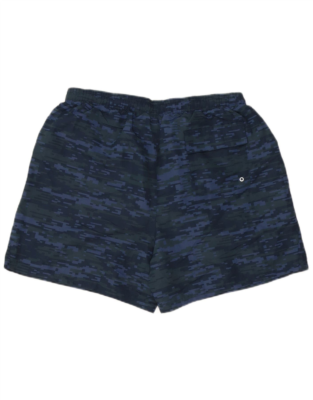 New Balance Herren-Badeshorts, groß, marineblau, Camouflage-Polyester