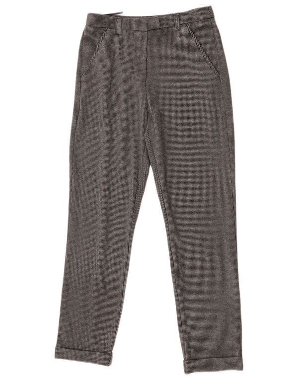 White Stuff Damen-Freizeithose mit hoher Taille, UK 10, Größe S, W26, L28, Grau