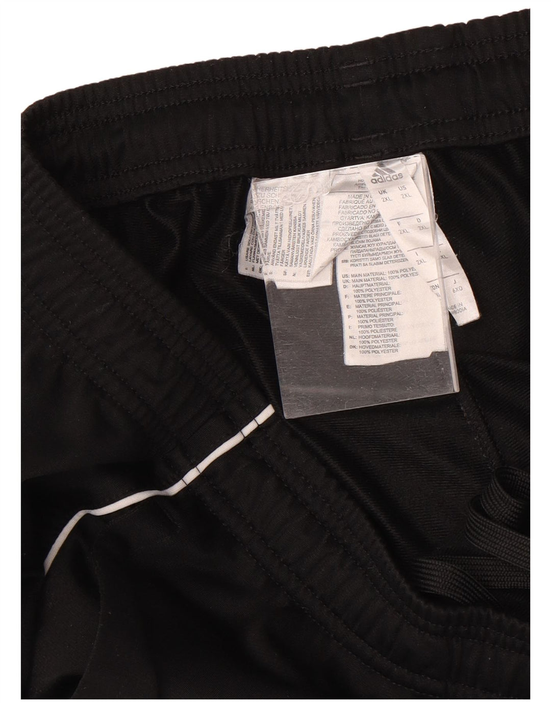 Adidas Herren Trainingshose Jogger 2XL Schwarz Polyester
