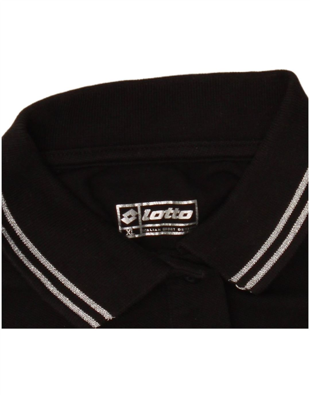 LOTTO Damen Poloshirt UK 18 XL Schwarz