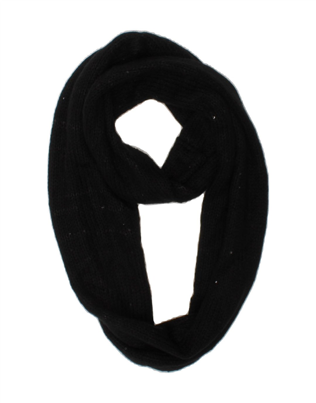 MOSSIMO Womens Knit Cowl Scarf One Size Black Acrylic Vintage Mossimo and Second-Hand Mossimo from Messina Hembry 