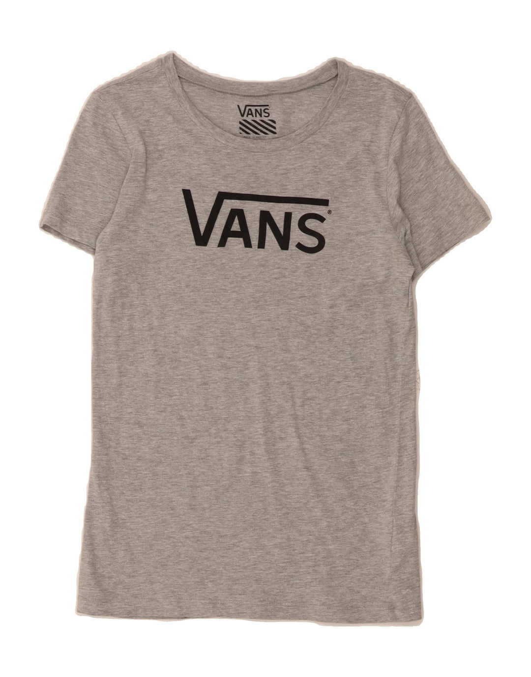 VANS Womens Graphic T-Shirt Top UK 12 Medium Grey Vintage Vans and Second-Hand Vans from Messina Hembry 