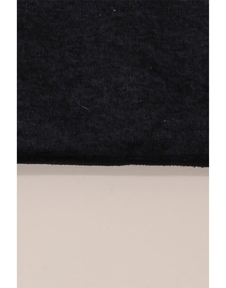 EDDIE BAUER Herren-Sweatshirt mit Reißverschluss am Hals, groß, marineblau, Polyester