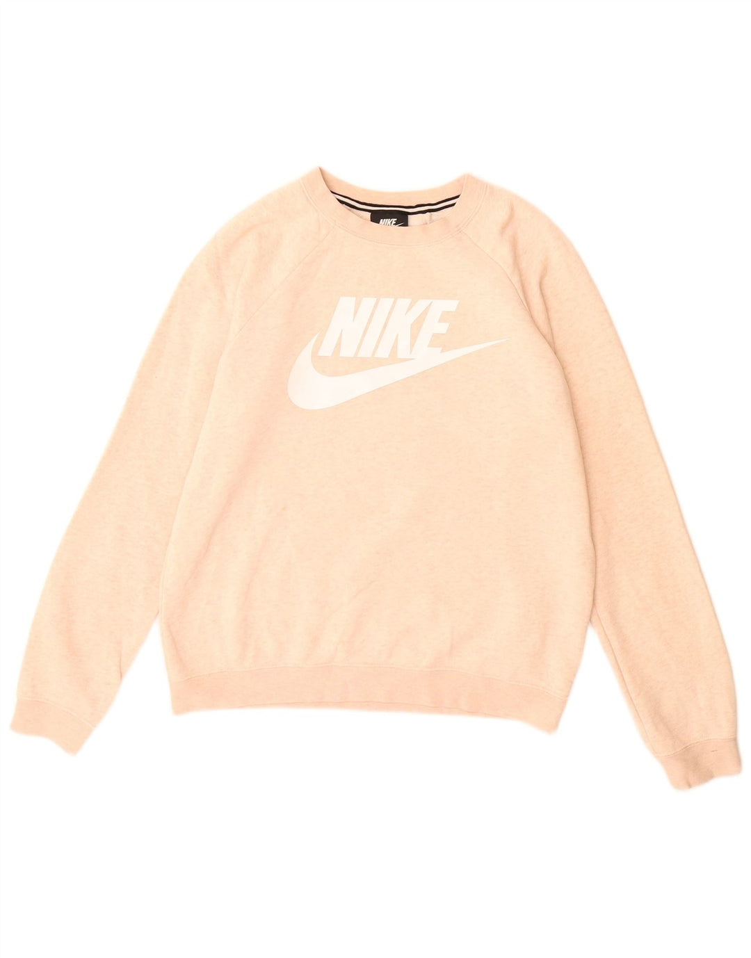 Nike Herren-Sweatshirt mit Grafik, klein, rosa gefleckte Baumwolle