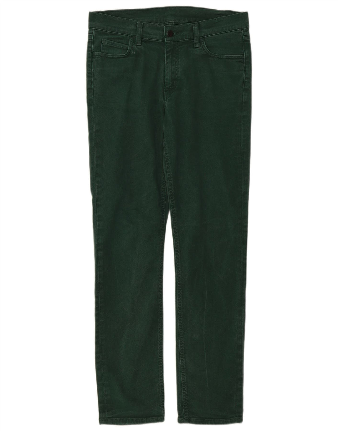 Carhartt Herren Slim Jeans W30 L32 Grüne Baumwolle