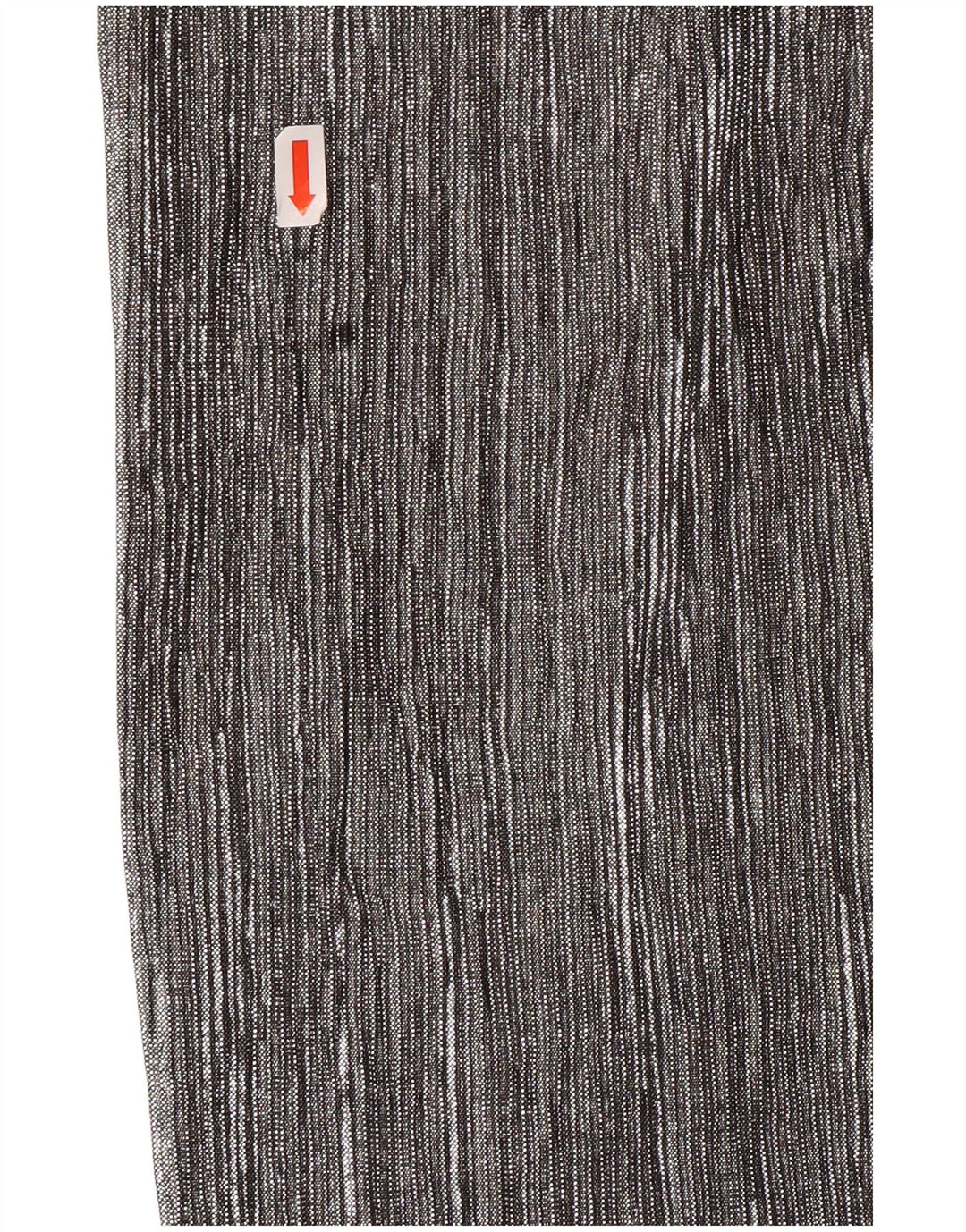 ZARA Damen Caprihose mit weitem Bein XS W24 L20 Silber Polyester