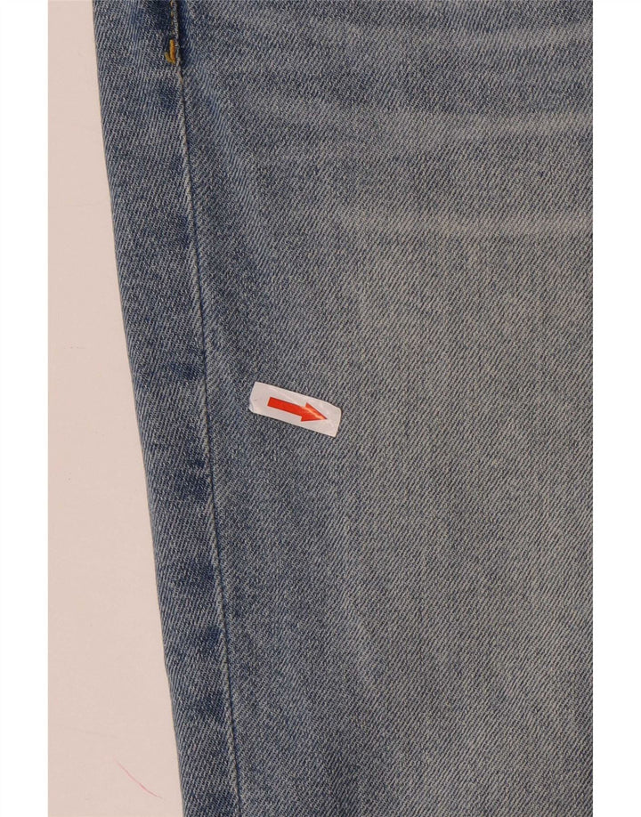 Zara Damen Schlagjeans EU 42 Large W32 L34 Blau