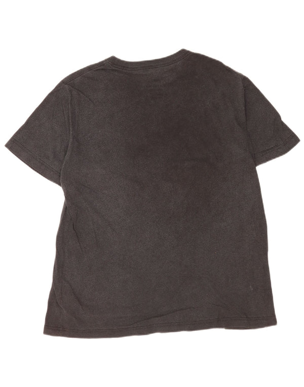 Nike Mädchen Loose Fit Graphic T-Shirt Top 13–14 Jahre XL Schwarz Baumwolle