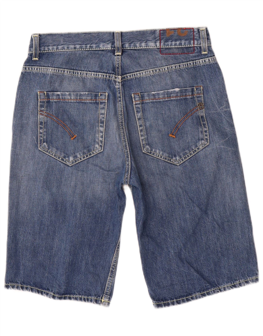 Dondup Herren Jeansshorts W31 mittelblaue Baumwolle
