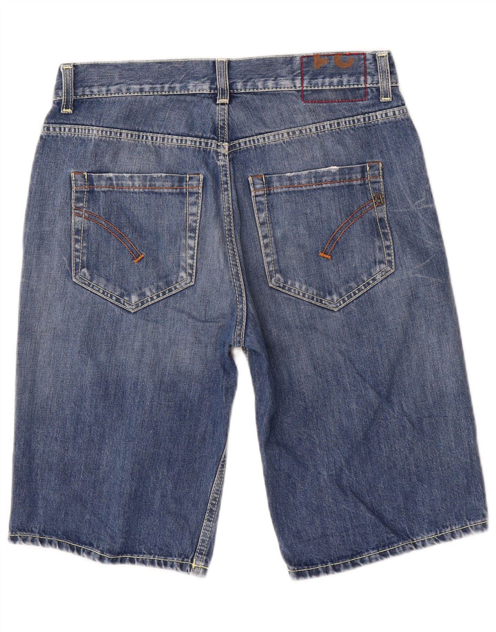 Dondup Herren Jeansshorts W31 mittelblaue Baumwolle