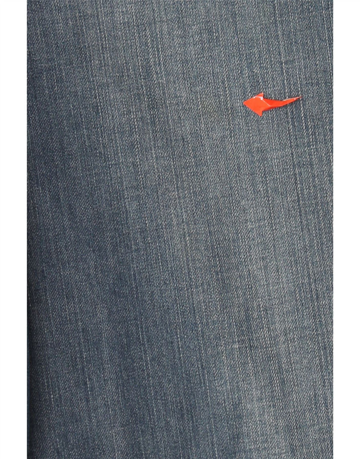 G-Star Herren 3301 Straight Jeans W38 L34 Blaue Baumwolle