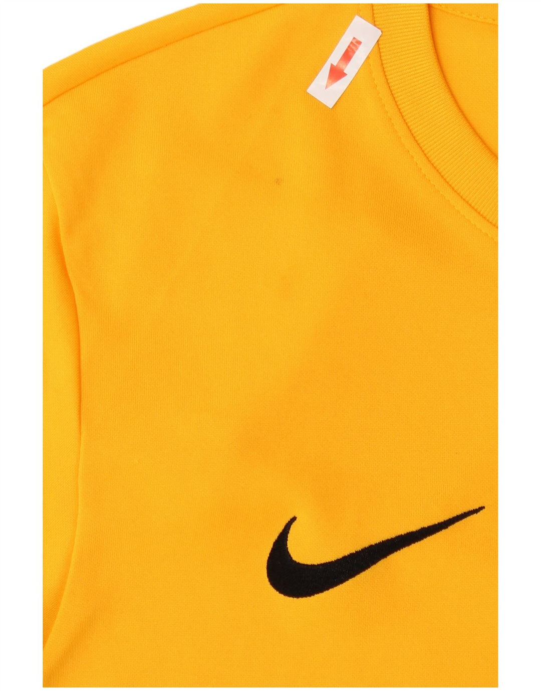 Nike Herren Dri Fit Graphic Top Langarm mittelgelbes Polyester