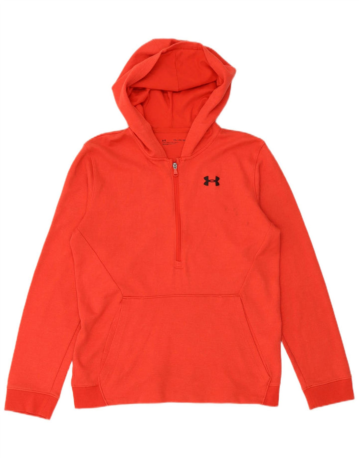 UNDER ARMOUR Kapuzenpullover für Jungen, 15–16 Jahre, XL, rote Baumwolle