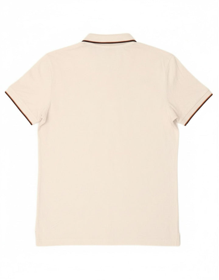 KAPPA Mens Polo Shirt 2XL White Cotton