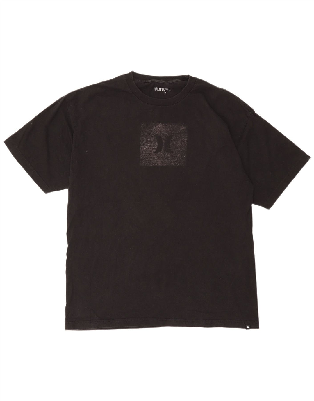 Hurley Herren T-Shirt mit Grafik, Größe L, Schwarz