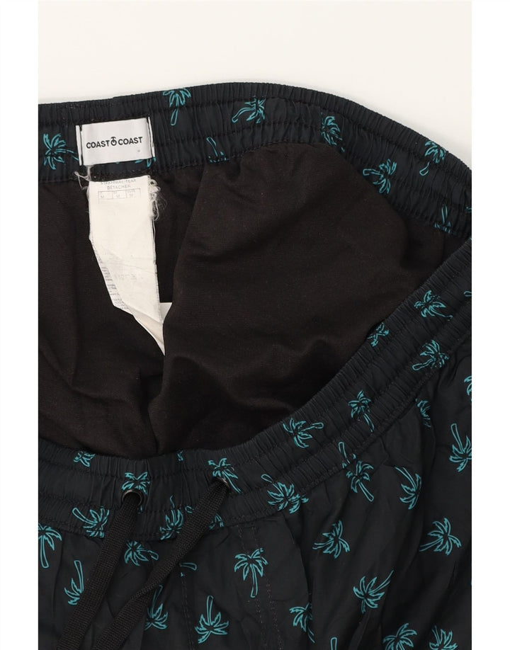COAST Herren Badeshorts mit Grafik, Mittelschwarz, Polyester