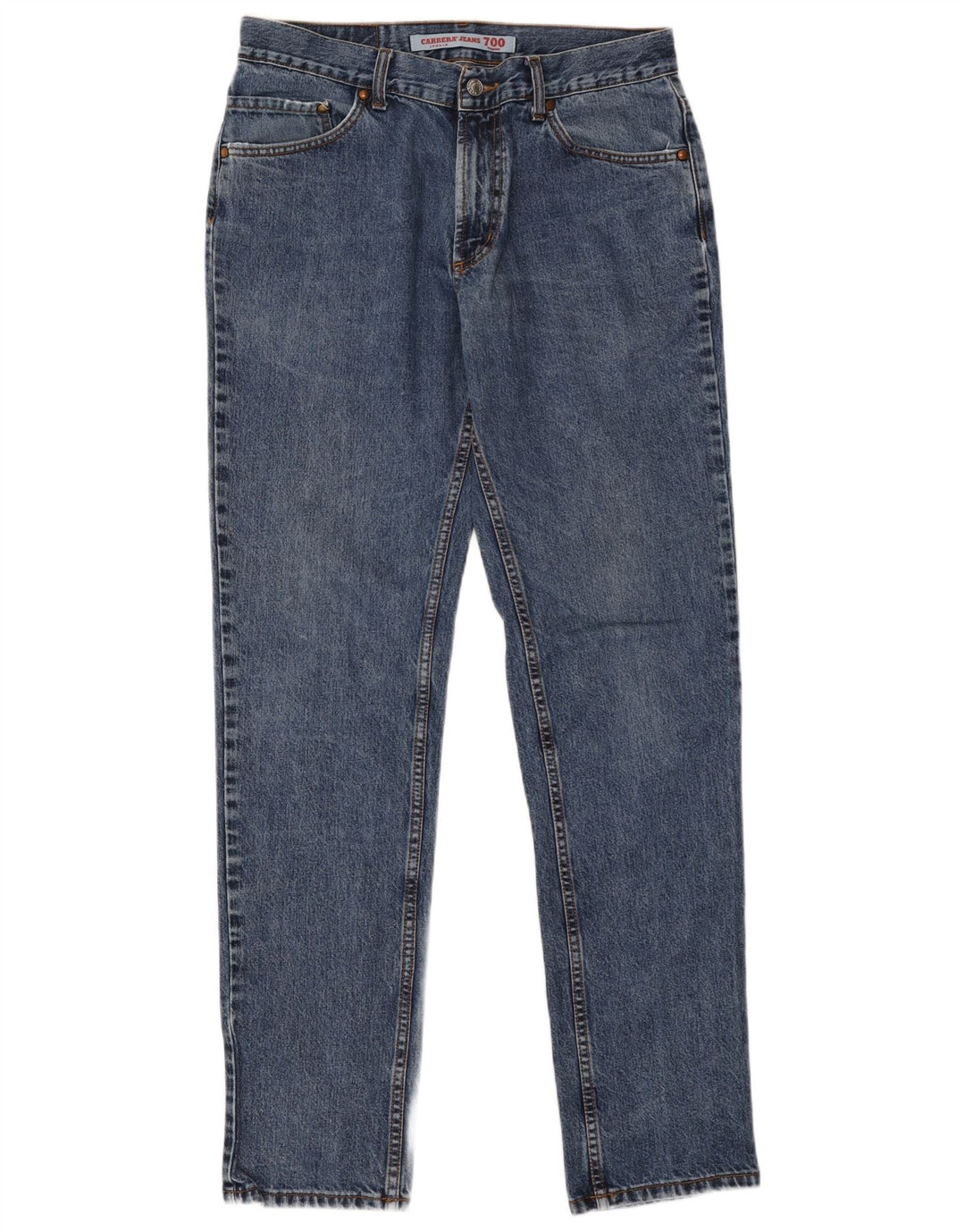 CARRERA Herren 700 Regular Straight Jeans IT 50 Large W34 L33 Blaue Baumwolle