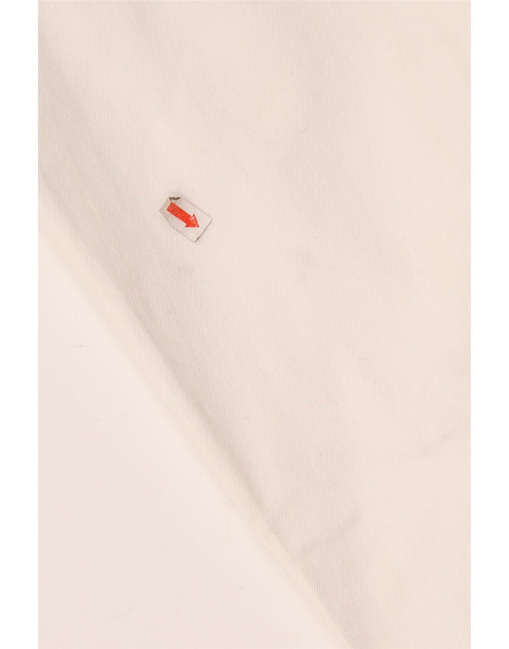 TOMMY HILFIGER Damen Mid Rise Skinny Jeans W25 L25 Weiße Baumwolle