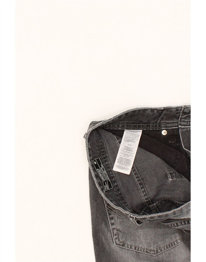 JACK & JONES Mens Denim Shorts Small W30  Grey Cotton Vintage Jack & Jones and Second-Hand Jack & Jones from Messina Hembry 