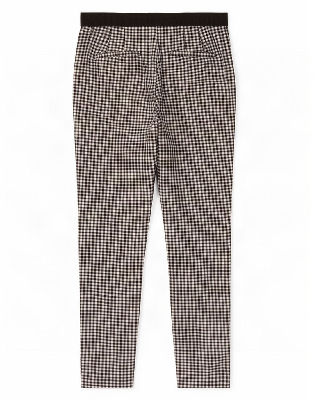 Zara Slim Chino-Hose für Damen, Größe S, W27, L27, Schwarz, Gingham