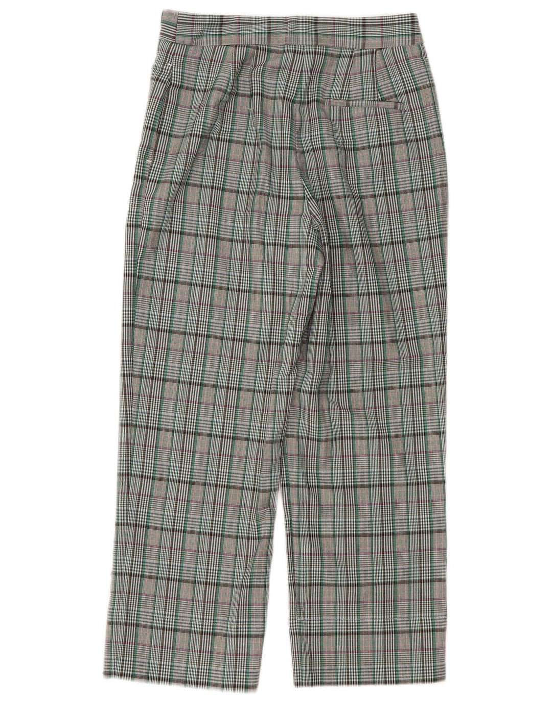 MARKS & SPENCER Kurz geschnittene Damenhose UK 8 Small W28 L24 Grau