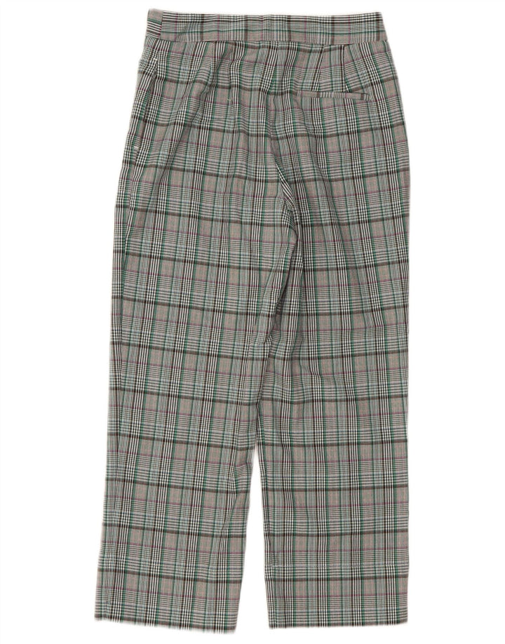 MARKS & SPENCER Kurz geschnittene Damenhose UK 8 Small W28 L24 Grau