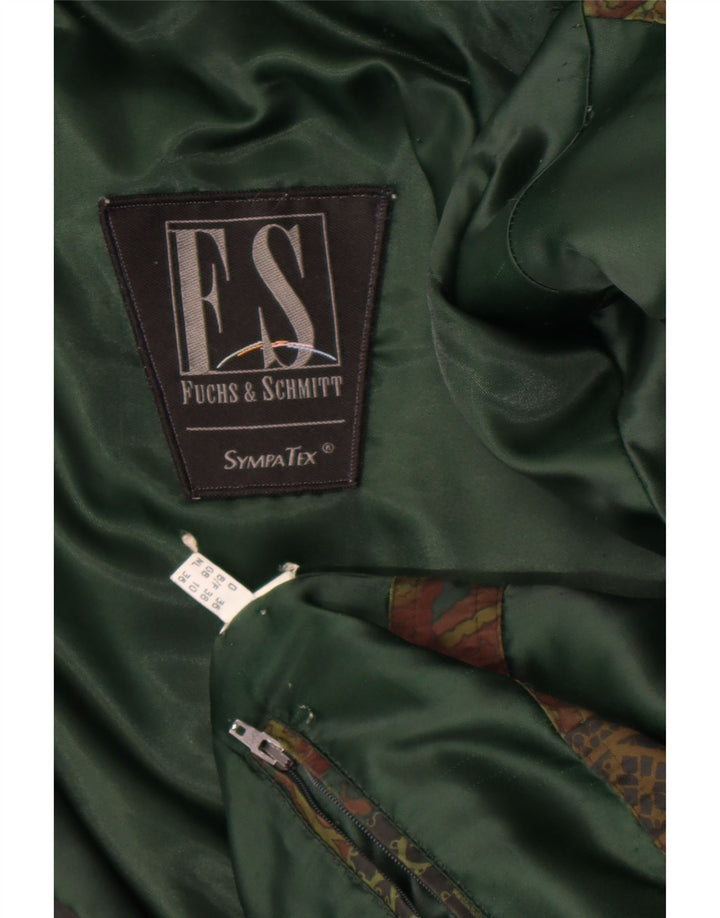 FUCHS & SCHMITT Damen Windjacke UK 10 Small Green Paisley