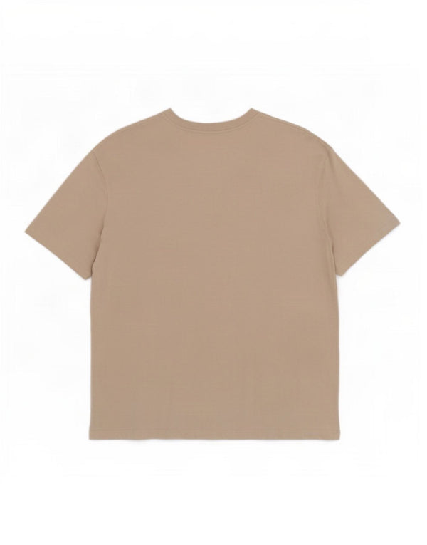 Jack & Jones Herren T-Shirt Top XL Beige Baumwolle