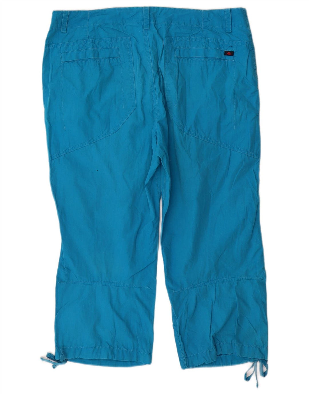 KAPPA Damen Capri-Hose mit perfekter Passform, gerade, Größe 48, XL, W34, L20, Blau
