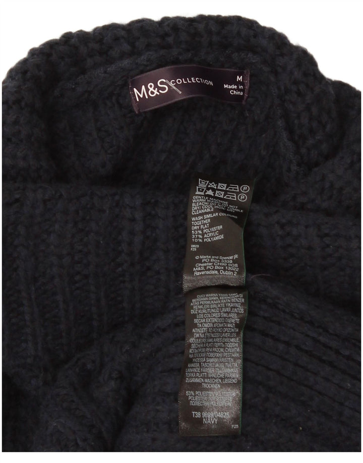 Marks & Spencer Herren Weste Tank Top Medium Marineblau Polyester