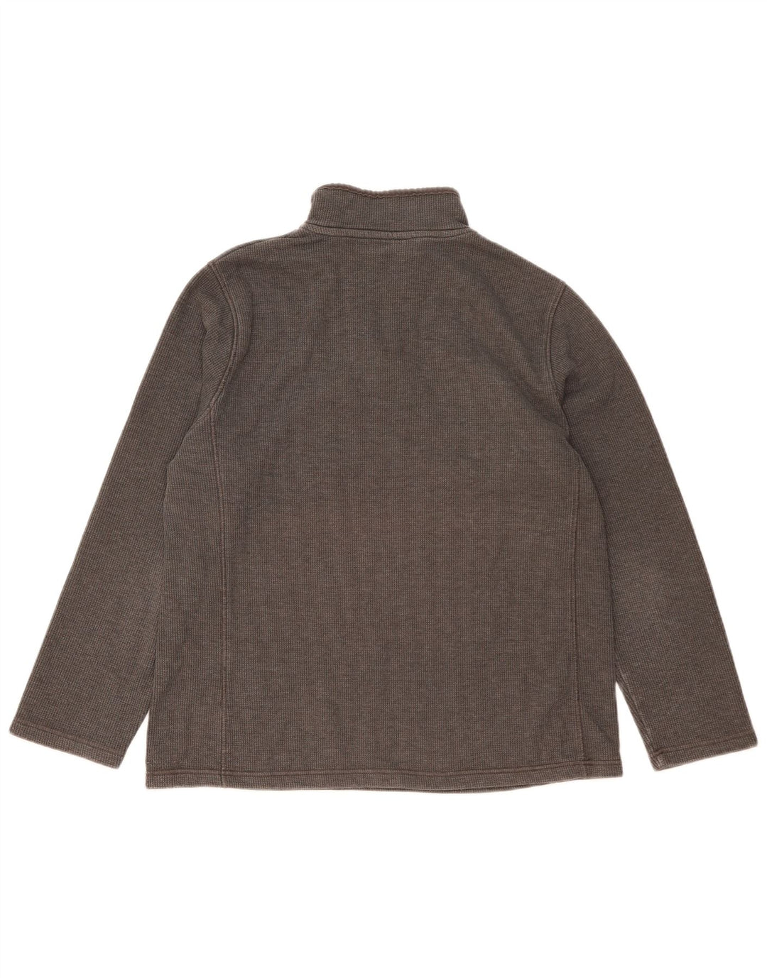 MOUNTAIN WAREHOUSE Herren-Sweatshirt mit Reißverschluss am Hals, groß, aus grauer Baumwolle