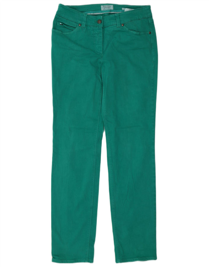 Roxy Damen Slim Jeans UK 14 Large W30 L30 Grüne Baumwolle